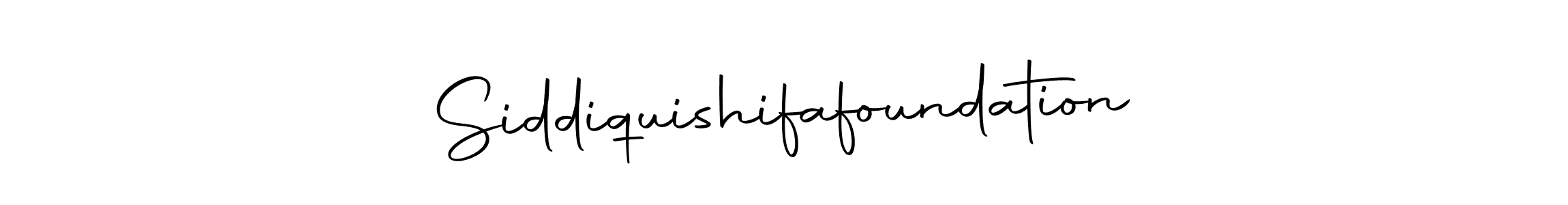 Here are the top 10 professional signature styles for the name Siddiquishifafoundation. These are the best autograph styles you can use for your name. Siddiquishifafoundation signature style 10 images and pictures png