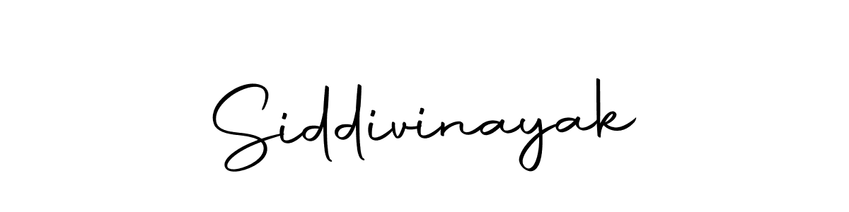 Create a beautiful signature design for name Siddivinayak. With this signature (Autography-DOLnW) fonts, you can make a handwritten signature for free. Siddivinayak signature style 10 images and pictures png