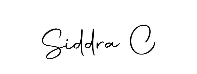 Here are the top 10 professional signature styles for the name Siddra C. These are the best autograph styles you can use for your name. Siddra C signature style 10 images and pictures png