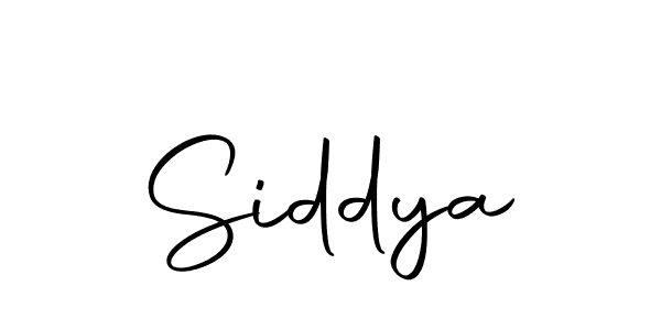 Make a beautiful signature design for name Siddya. Use this online signature maker to create a handwritten signature for free. Siddya signature style 10 images and pictures png
