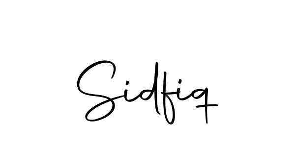 How to make Sidfiq signature? Autography-DOLnW is a professional autograph style. Create handwritten signature for Sidfiq name. Sidfiq signature style 10 images and pictures png