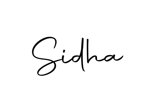 Sidha stylish signature style. Best Handwritten Sign (Autography-DOLnW) for my name. Handwritten Signature Collection Ideas for my name Sidha. Sidha signature style 10 images and pictures png