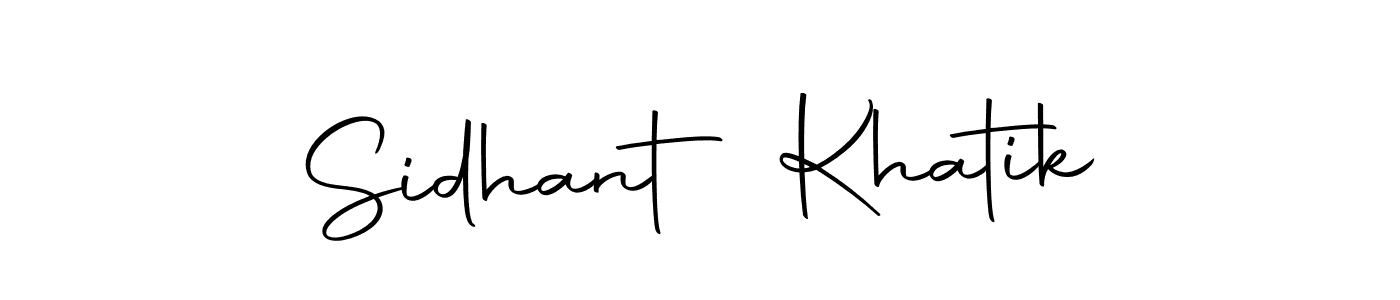 You should practise on your own different ways (Autography-DOLnW) to write your name (Sidhant Khatik) in signature. don't let someone else do it for you. Sidhant Khatik signature style 10 images and pictures png