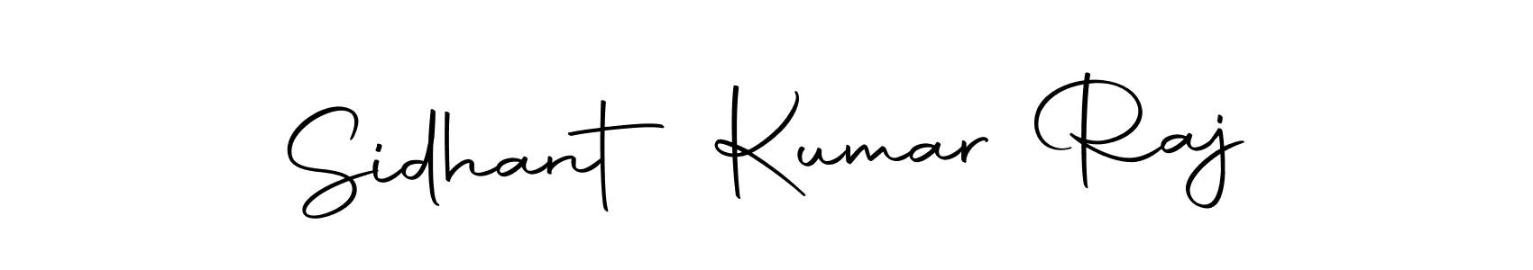 The best way (Autography-DOLnW) to make a short signature is to pick only two or three words in your name. The name Sidhant Kumar Raj include a total of six letters. For converting this name. Sidhant Kumar Raj signature style 10 images and pictures png