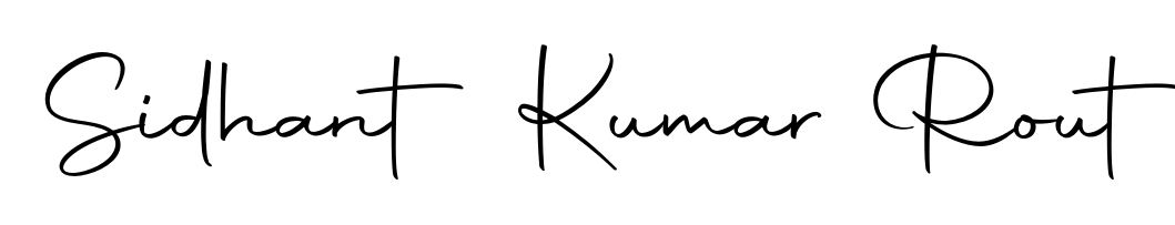 Upgrade your professional image with Sidhant Kumar Rout signature created with Autography-DOLnW font. Fast, free, and watermark-free download. Sidhant Kumar Rout signature style 10 images and pictures png