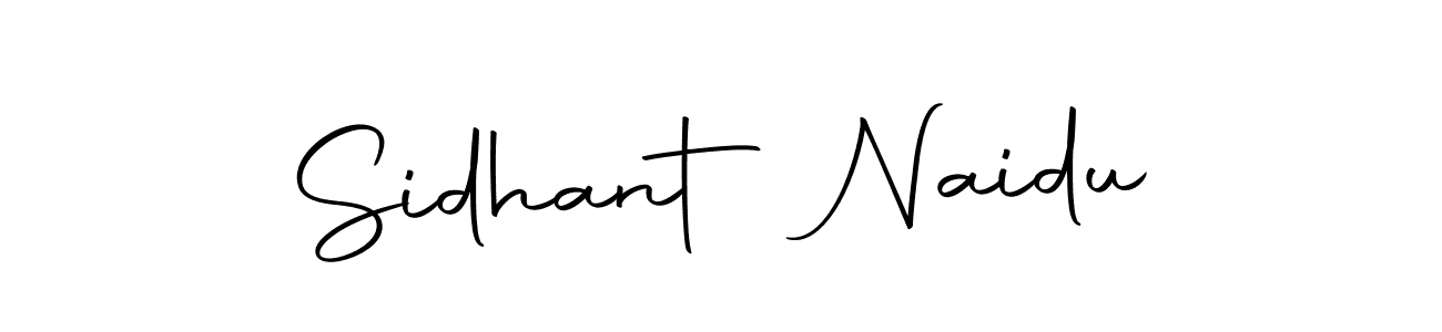 Make a beautiful signature design for name Sidhant Naidu. With this signature (Autography-DOLnW) style, you can create a handwritten signature for free. Sidhant Naidu signature style 10 images and pictures png