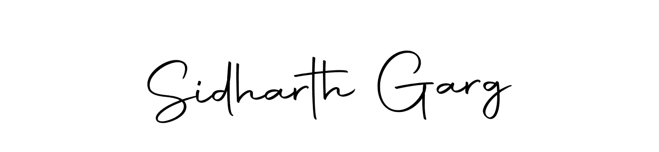 Create a beautiful signature design for name Sidharth Garg. With this signature (Autography-DOLnW) fonts, you can make a handwritten signature for free. Sidharth Garg signature style 10 images and pictures png