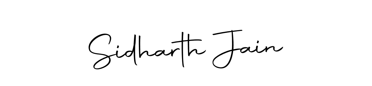 Design your own signature with our free online signature maker. With this signature software, you can create a handwritten (Autography-DOLnW) signature for name Sidharth Jain. Sidharth Jain signature style 10 images and pictures png