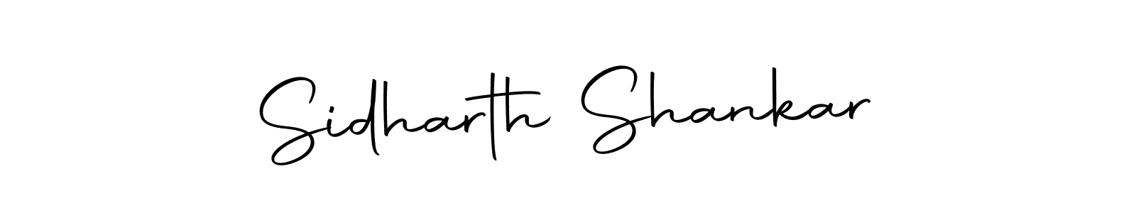 Create a beautiful signature design for name Sidharth Shankar. With this signature (Autography-DOLnW) fonts, you can make a handwritten signature for free. Sidharth Shankar signature style 10 images and pictures png