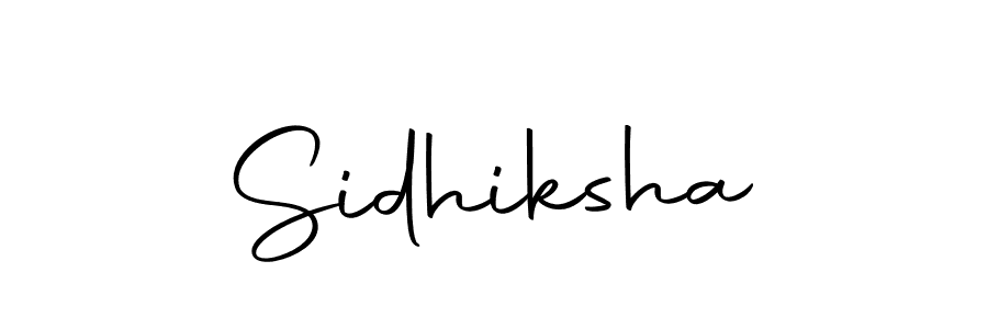 Make a beautiful signature design for name Sidhiksha. With this signature (Autography-DOLnW) style, you can create a handwritten signature for free. Sidhiksha signature style 10 images and pictures png