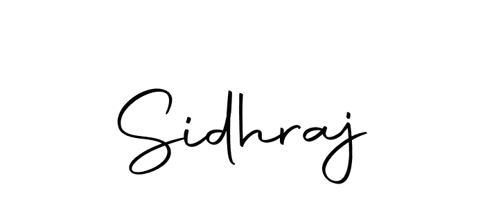 Make a beautiful signature design for name Sidhraj. Use this online signature maker to create a handwritten signature for free. Sidhraj signature style 10 images and pictures png