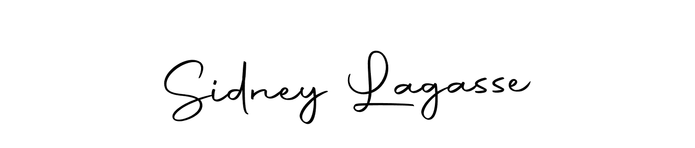 Use a signature maker to create a handwritten signature online. With this signature software, you can design (Autography-DOLnW) your own signature for name Sidney Lagasse. Sidney Lagasse signature style 10 images and pictures png