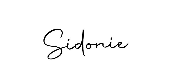 You should practise on your own different ways (Autography-DOLnW) to write your name (Sidonie) in signature. don't let someone else do it for you. Sidonie signature style 10 images and pictures png