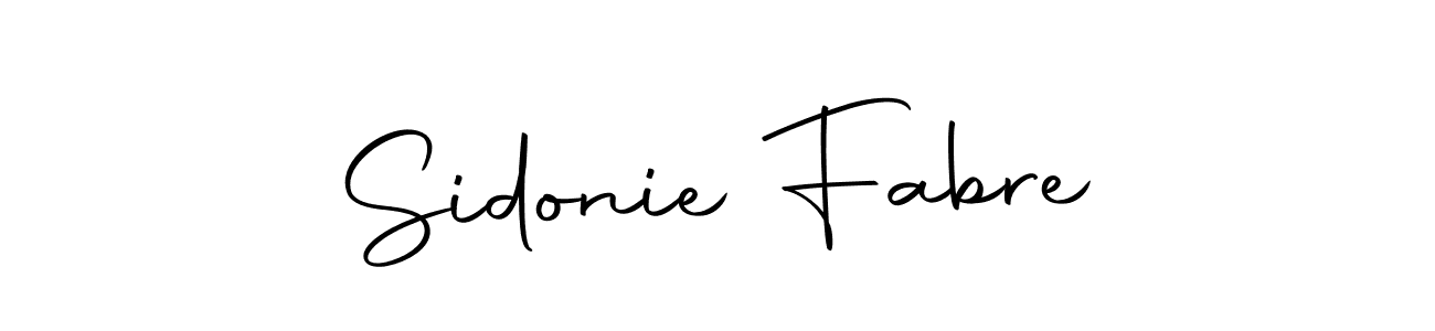 Also we have Sidonie Fabre name is the best signature style. Create professional handwritten signature collection using Autography-DOLnW autograph style. Sidonie Fabre signature style 10 images and pictures png
