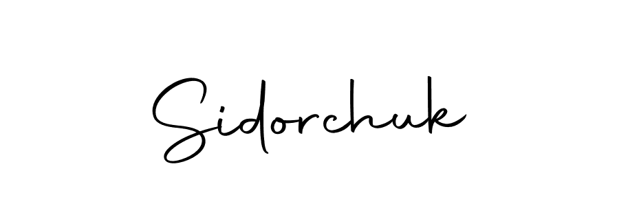 How to make Sidorchuk name signature. Use Autography-DOLnW style for creating short signs online. This is the latest handwritten sign. Sidorchuk signature style 10 images and pictures png
