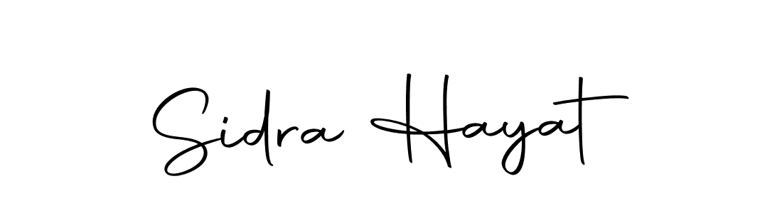 Here are the top 10 professional signature styles for the name Sidra Hayat. These are the best autograph styles you can use for your name. Sidra Hayat signature style 10 images and pictures png