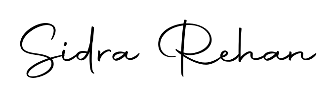Try this chic Sidra Rehan handwritten sign style. Using Autography-DOLnW font elements, it gives your name a sleek, memorable identity. Sidra Rehan signature style 10 images and pictures png