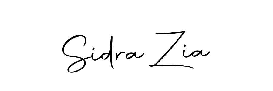 Use a signature maker to create a handwritten signature online. With this signature software, you can design (Autography-DOLnW) your own signature for name Sidra Zia. Sidra Zia signature style 10 images and pictures png