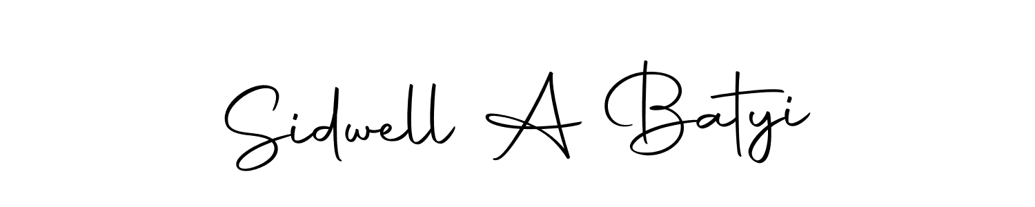 Make a beautiful signature design for name Sidwell A Batyi. With this signature (Autography-DOLnW) style, you can create a handwritten signature for free. Sidwell A Batyi signature style 10 images and pictures png
