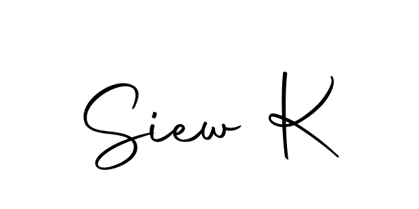 Make a short Siew K signature style. Manage your documents anywhere anytime using Autography-DOLnW. Create and add eSignatures, submit forms, share and send files easily. Siew K signature style 10 images and pictures png
