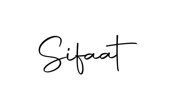 Sifaat stylish signature style. Best Handwritten Sign (Autography-DOLnW) for my name. Handwritten Signature Collection Ideas for my name Sifaat. Sifaat signature style 10 images and pictures png