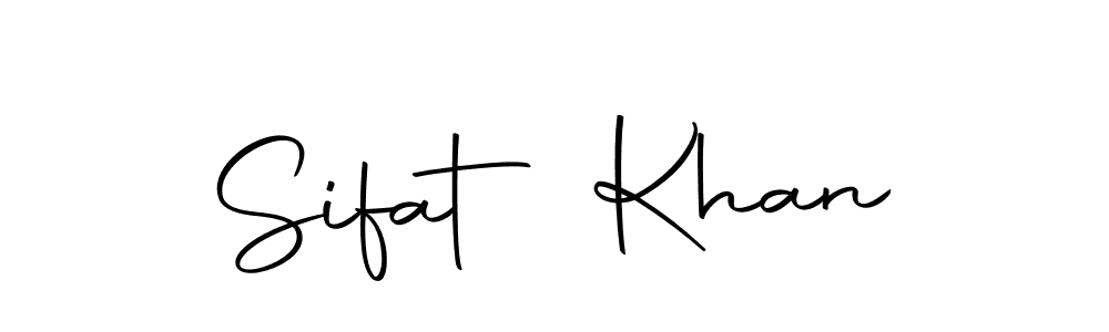How to make Sifat Khan signature? Autography-DOLnW is a professional autograph style. Create handwritten signature for Sifat Khan name. Sifat Khan signature style 10 images and pictures png