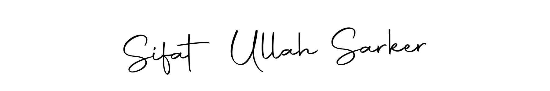 Create a beautiful signature design for name Sifat Ullah Sarker. With this signature (Autography-DOLnW) fonts, you can make a handwritten signature for free. Sifat Ullah Sarker signature style 10 images and pictures png