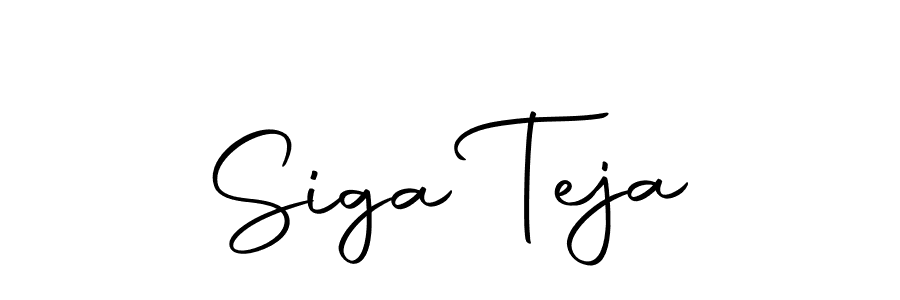 if you are searching for the best signature style for your name Siga Teja. so please give up your signature search. here we have designed multiple signature styles  using Autography-DOLnW. Siga Teja signature style 10 images and pictures png