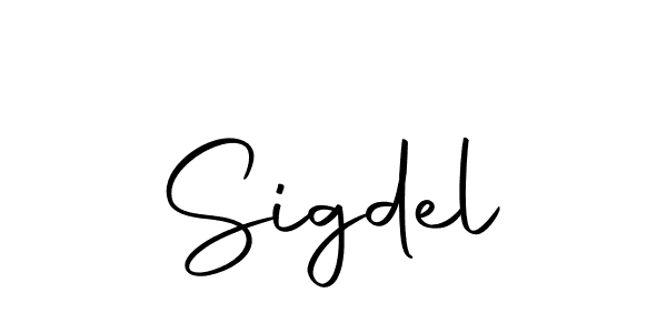 Use a signature maker to create a handwritten signature online. With this signature software, you can design (Autography-DOLnW) your own signature for name Sigdel. Sigdel signature style 10 images and pictures png