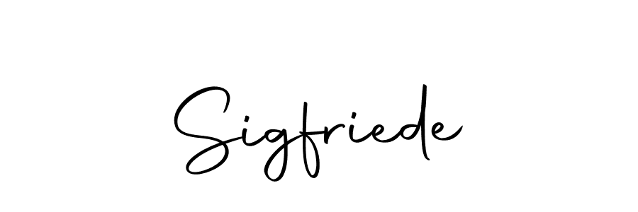 How to make Sigfriede signature? Autography-DOLnW is a professional autograph style. Create handwritten signature for Sigfriede name. Sigfriede signature style 10 images and pictures png