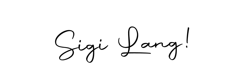 Also You can easily find your signature by using the search form. We will create Sigi Lang! name handwritten signature images for you free of cost using Autography-DOLnW sign style. Sigi Lang! signature style 10 images and pictures png