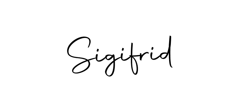 Design your own signature with our free online signature maker. With this signature software, you can create a handwritten (Autography-DOLnW) signature for name Sigifrid. Sigifrid signature style 10 images and pictures png