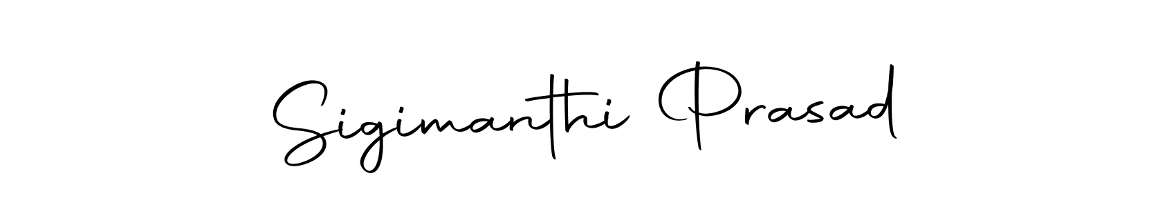 The best way (Autography-DOLnW) to make a short signature is to pick only two or three words in your name. The name Sigimanthi Prasad include a total of six letters. For converting this name. Sigimanthi Prasad signature style 10 images and pictures png