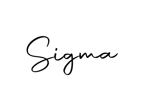 Design your own signature with our free online signature maker. With this signature software, you can create a handwritten (Autography-DOLnW) signature for name Sigma. Sigma signature style 10 images and pictures png