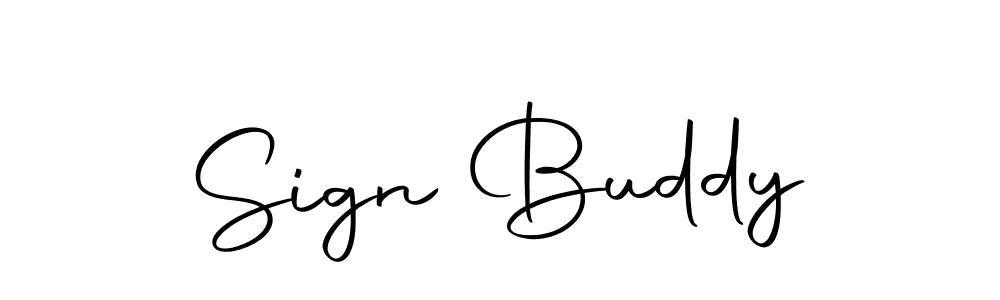 You should practise on your own different ways (Autography-DOLnW) to write your name (Sign Buddy) in signature. don't let someone else do it for you. Sign Buddy signature style 10 images and pictures png