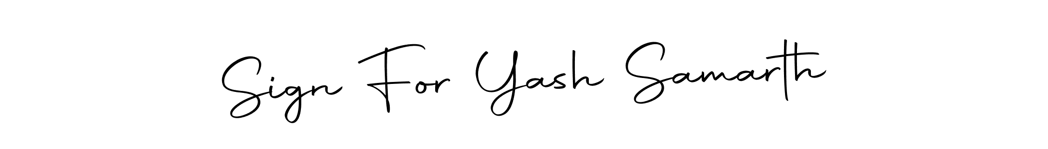 This is the best signature style for the Sign For Yash Samarth name. Also you like these signature font (Autography-DOLnW). Mix name signature. Sign For Yash Samarth signature style 10 images and pictures png