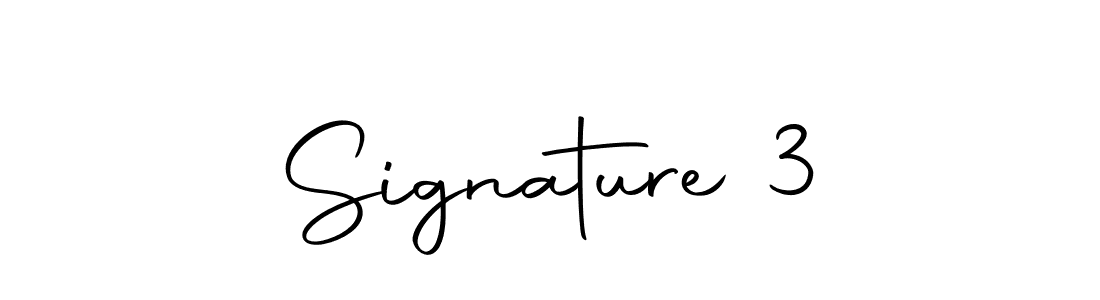 How to Draw Signature 3 signature style? Autography-DOLnW is a latest design signature styles for name Signature 3. Signature 3 signature style 10 images and pictures png