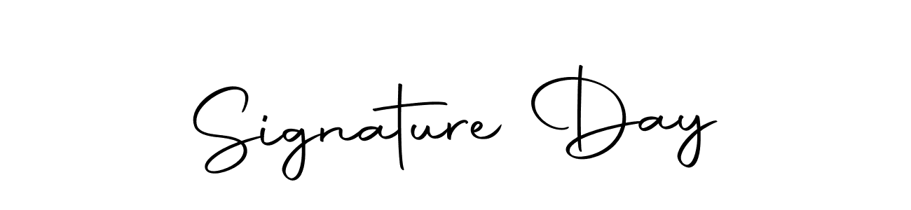 Use a signature maker to create a handwritten signature online. With this signature software, you can design (Autography-DOLnW) your own signature for name Signature Day. Signature Day signature style 10 images and pictures png