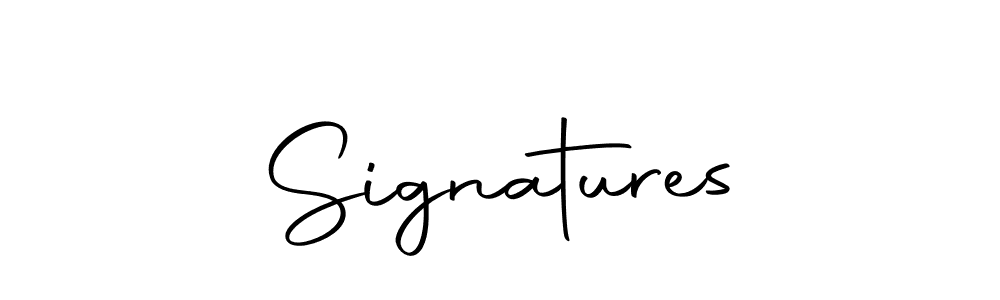How to make Signatures signature? Autography-DOLnW is a professional autograph style. Create handwritten signature for Signatures name. Signatures signature style 10 images and pictures png