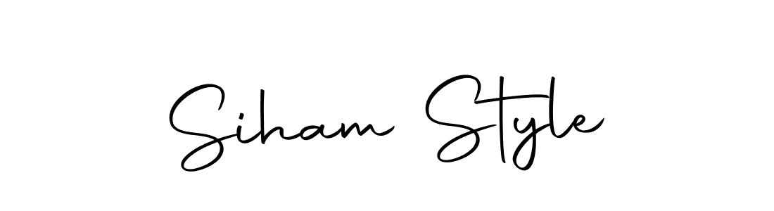 Make a beautiful signature design for name Siham Style. Use this online signature maker to create a handwritten signature for free. Siham Style signature style 10 images and pictures png