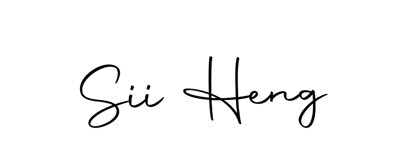 Make a beautiful signature design for name Sii Heng. With this signature (Autography-DOLnW) style, you can create a handwritten signature for free. Sii Heng signature style 10 images and pictures png