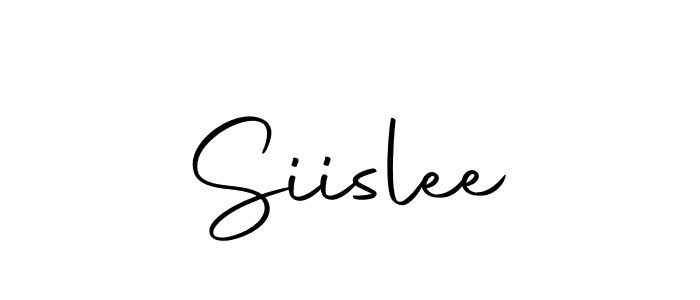 How to make Siislee signature? Autography-DOLnW is a professional autograph style. Create handwritten signature for Siislee name. Siislee signature style 10 images and pictures png
