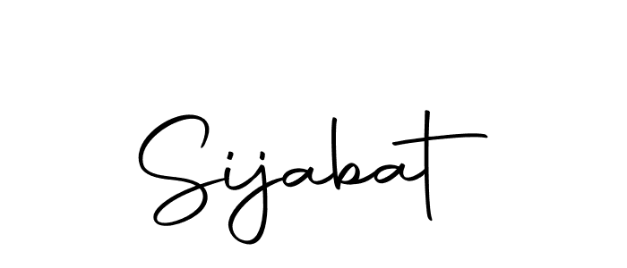 You should practise on your own different ways (Autography-DOLnW) to write your name (Sijabat) in signature. don't let someone else do it for you. Sijabat signature style 10 images and pictures png