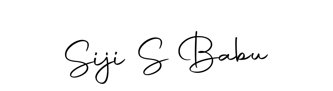 This is the best signature style for the Siji S Babu name. Also you like these signature font (Autography-DOLnW). Mix name signature. Siji S Babu signature style 10 images and pictures png