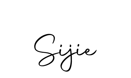if you are searching for the best signature style for your name Sijie. so please give up your signature search. here we have designed multiple signature styles  using Autography-DOLnW. Sijie signature style 10 images and pictures png