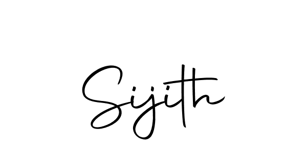 How to make Sijith signature? Autography-DOLnW is a professional autograph style. Create handwritten signature for Sijith name. Sijith signature style 10 images and pictures png