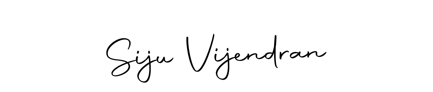 Use a signature maker to create a handwritten signature online. With this signature software, you can design (Autography-DOLnW) your own signature for name Siju Vijendran. Siju Vijendran signature style 10 images and pictures png