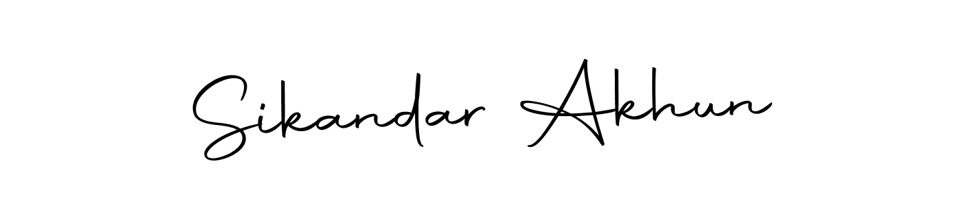 Sikandar Akhun stylish signature style. Best Handwritten Sign (Autography-DOLnW) for my name. Handwritten Signature Collection Ideas for my name Sikandar Akhun. Sikandar Akhun signature style 10 images and pictures png