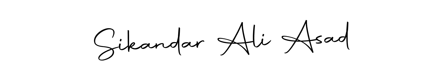 if you are searching for the best signature style for your name Sikandar Ali Asad. so please give up your signature search. here we have designed multiple signature styles  using Autography-DOLnW. Sikandar Ali Asad signature style 10 images and pictures png