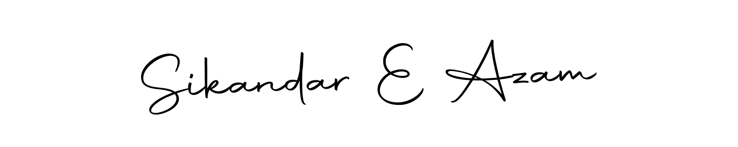 It looks lik you need a new signature style for name Sikandar E Azam. Design unique handwritten (Autography-DOLnW) signature with our free signature maker in just a few clicks. Sikandar E Azam signature style 10 images and pictures png